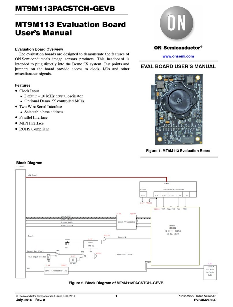 ON Semiconductor MT9M113 user manual
