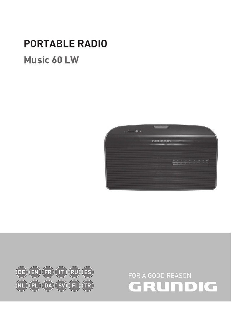 Grundig Music 60 LW User manual Grundig Music 60 LW User manual