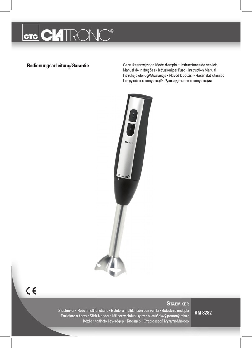Clatronic SM 3282 instruction manual