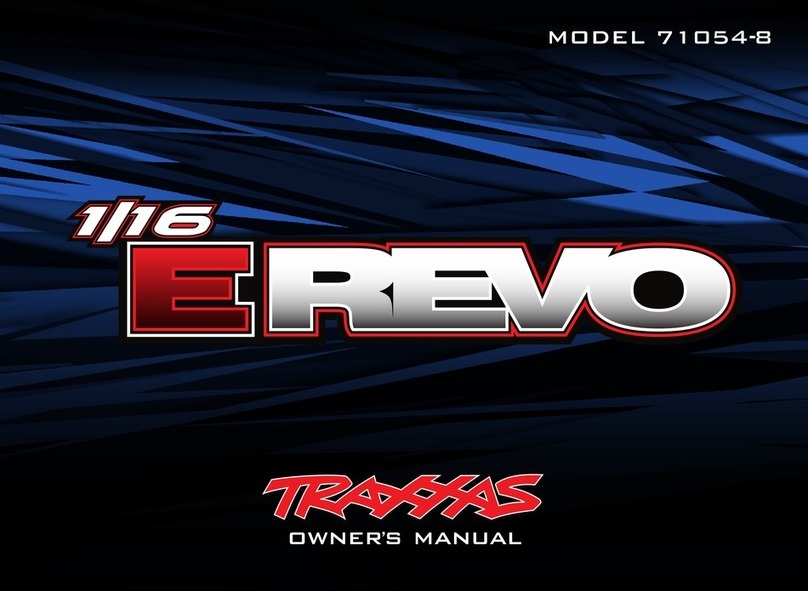 Traxxas EREVO 1/16 User manual