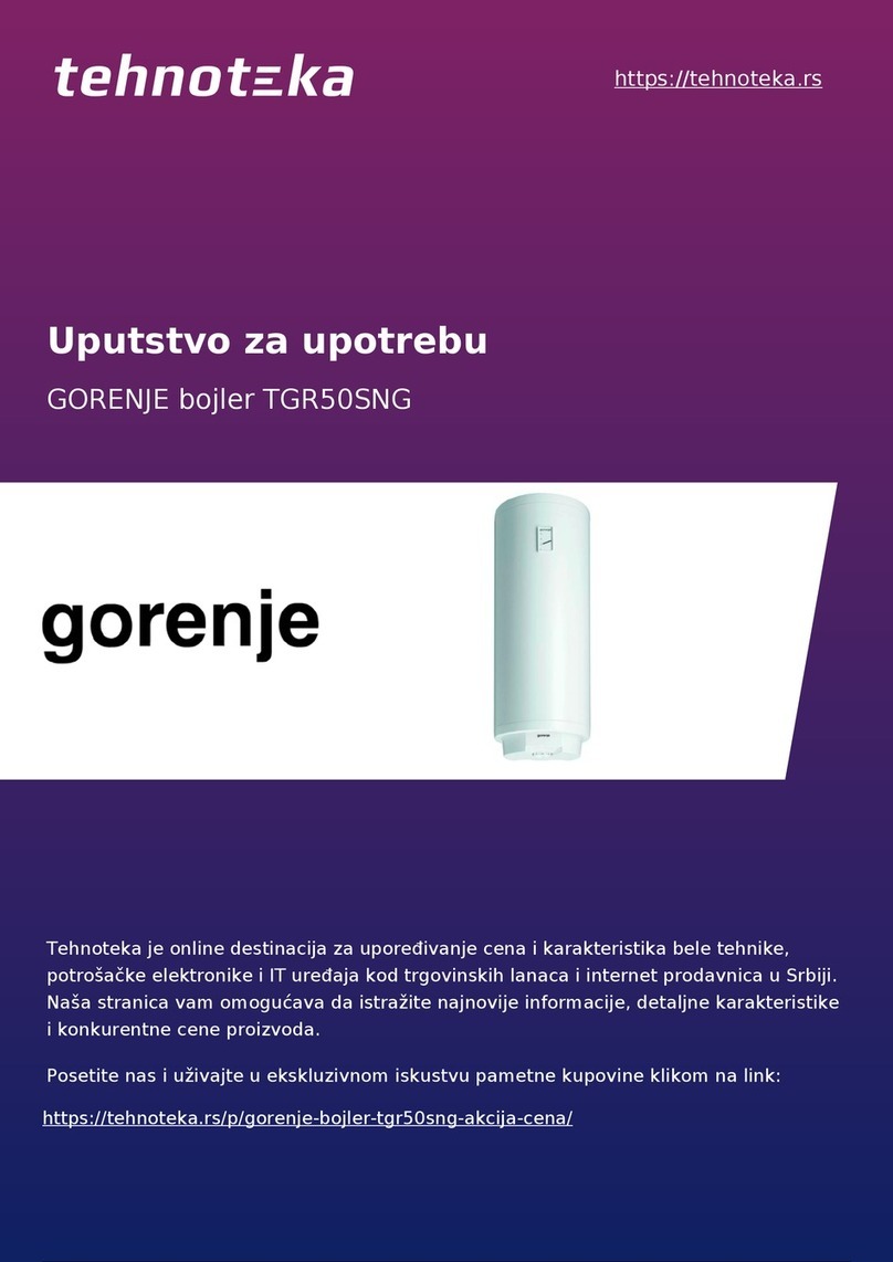 Gorenje TGR 30 S Instructions for use
