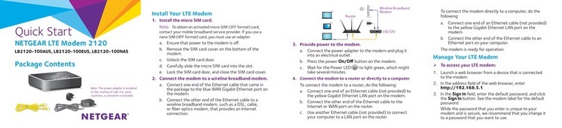 NETGEAR LB2120-100AUS quick start