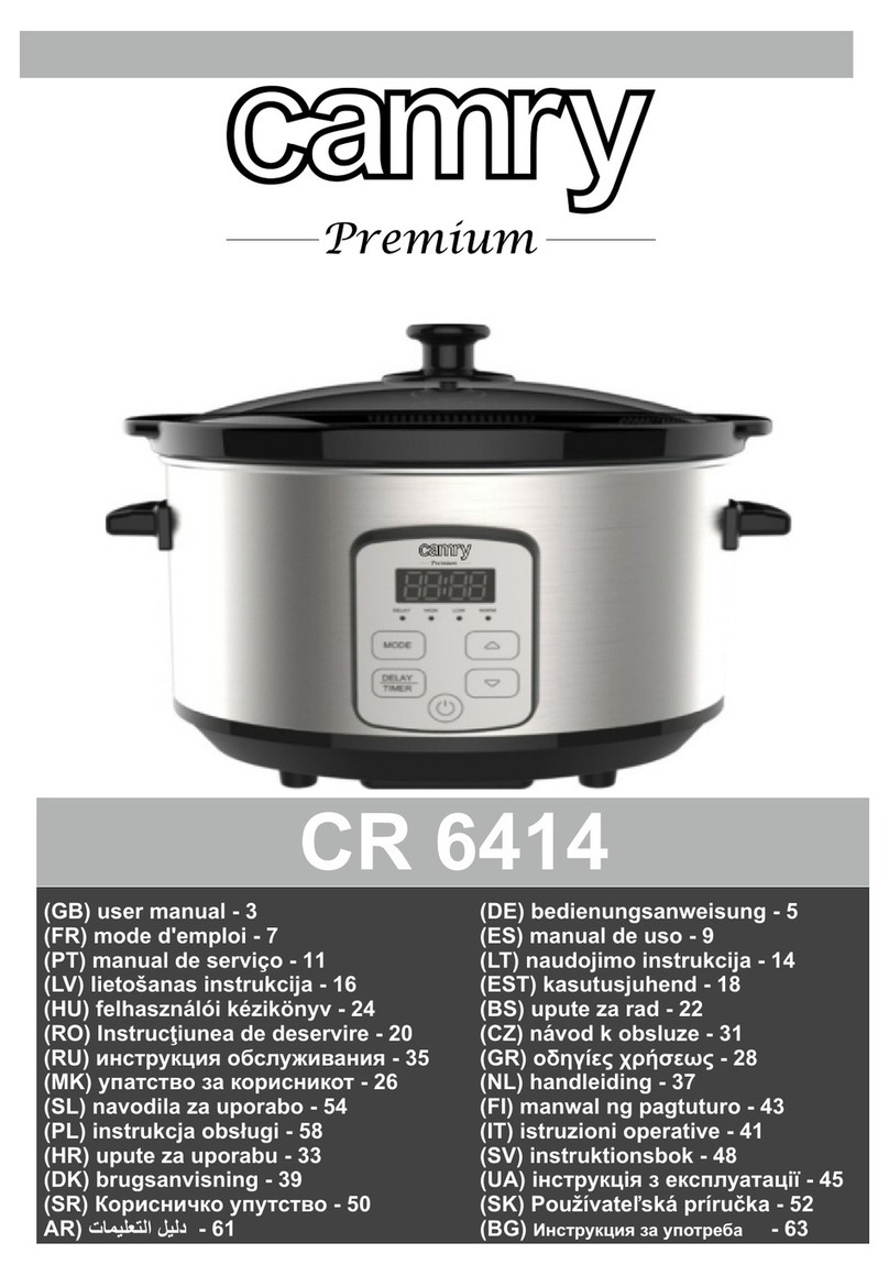 camry CR 6414 user manual