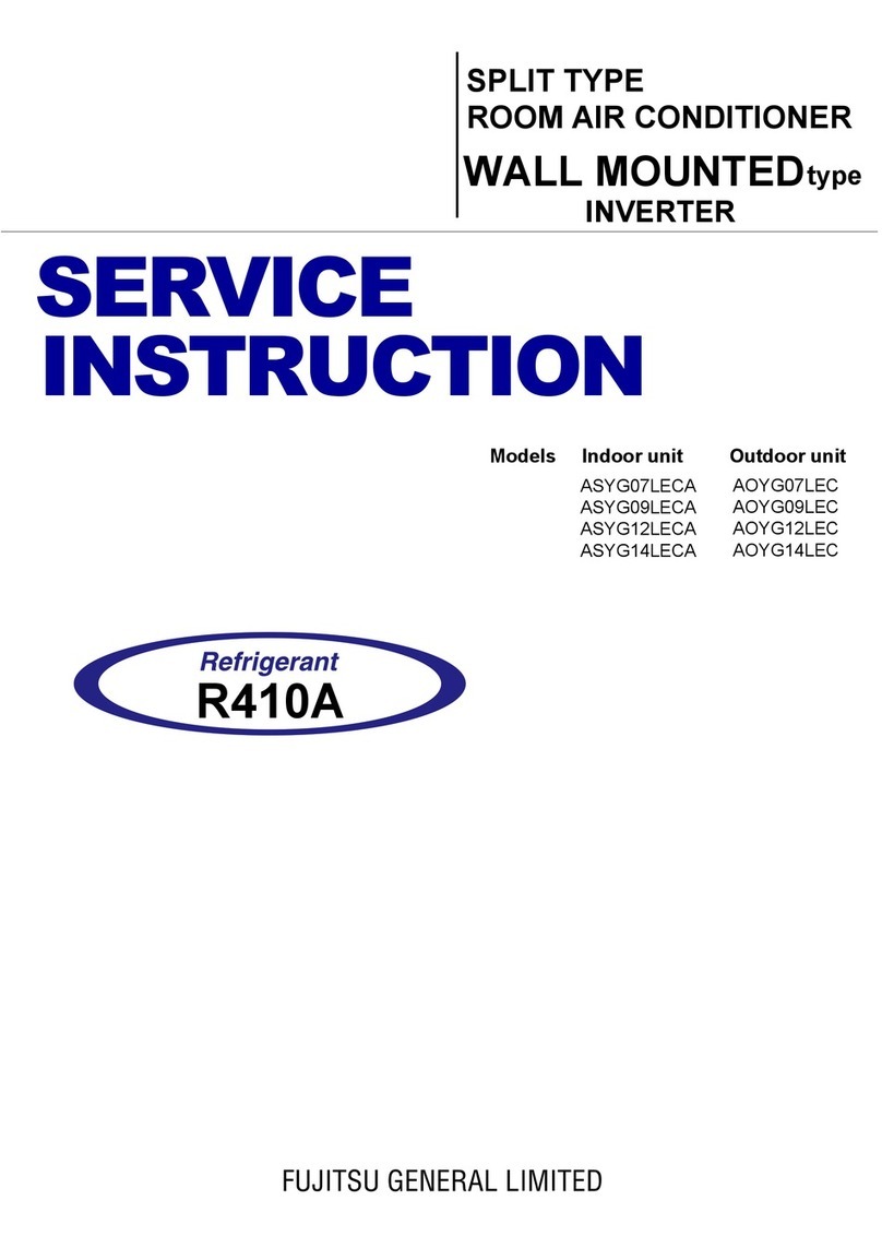 Fujitsu asyg09leca Original operating manual