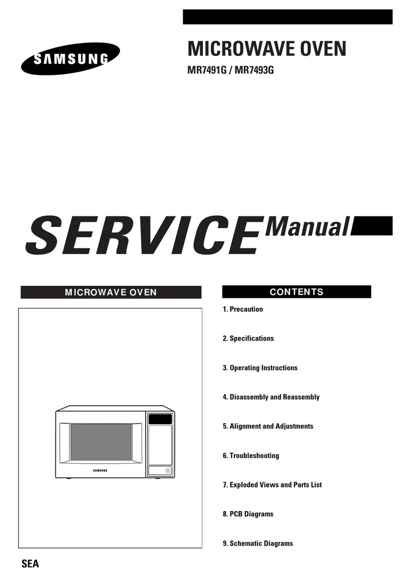 Samsung MR7491G Service manual