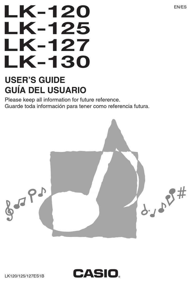 Casio LK-130 User manual Casio LK-130 User manual