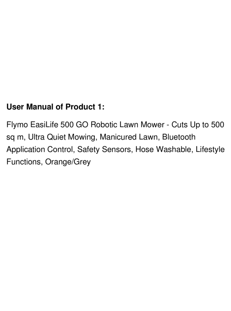 Flymo EasiLife 500 GO User manual