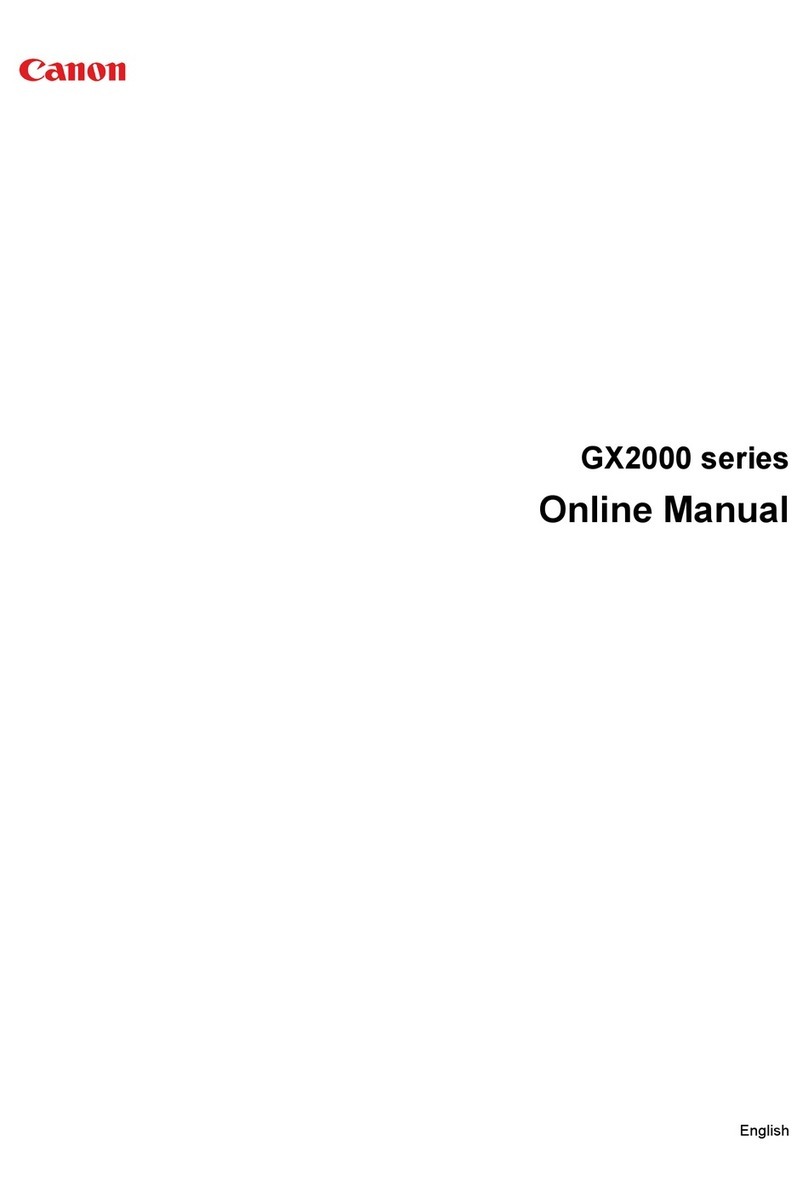 Canon MAXIFY GX2000 Series Setup guide