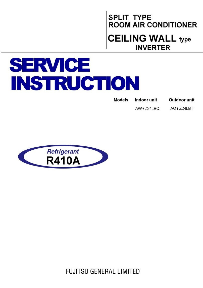 Fujitsu AW Z24LBC Series Original operating manual