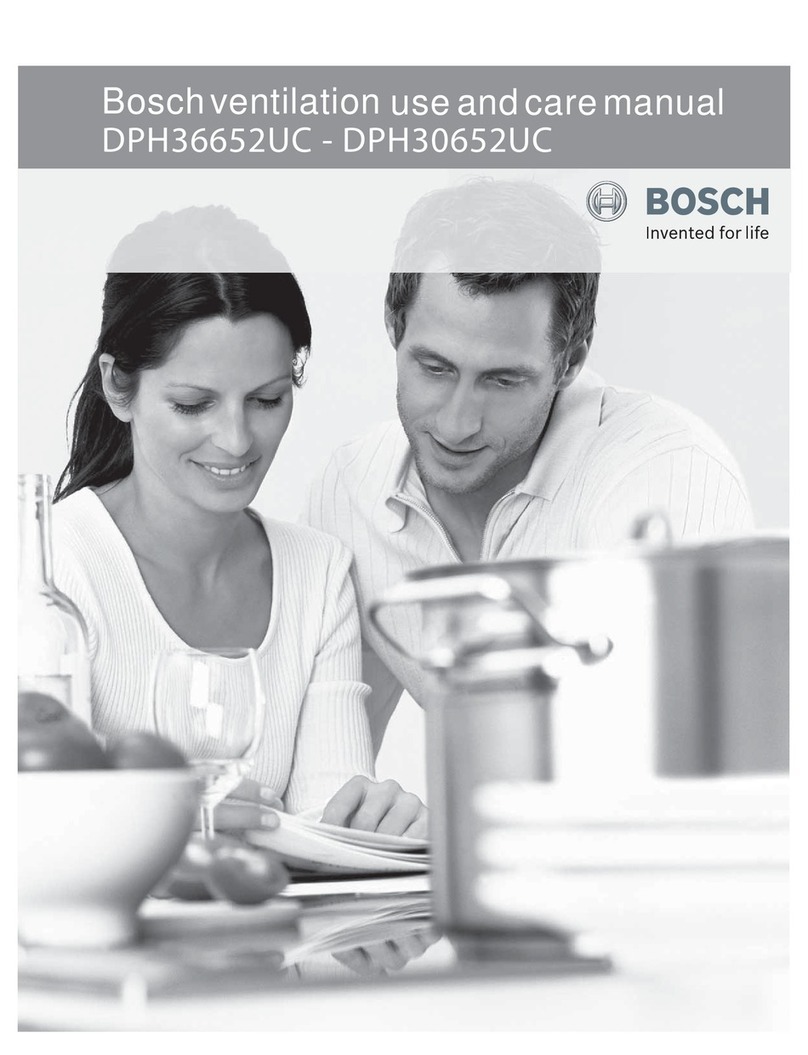 Bosch 800 Series User manual