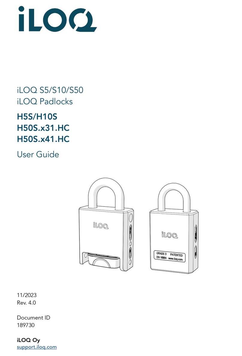 iLoq S10 User manual