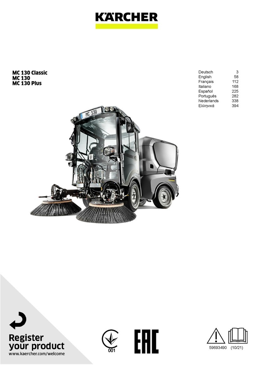 Kärcher MC 130 plus Installation instructions