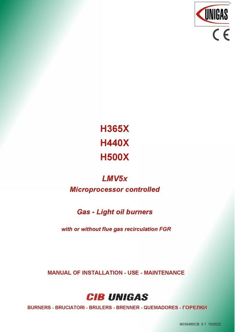 CIB UNIGAS LMV5 Series Operating manual