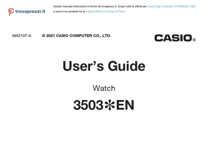 Casio 3503 EN User manual Casio 3503 EN User manual
