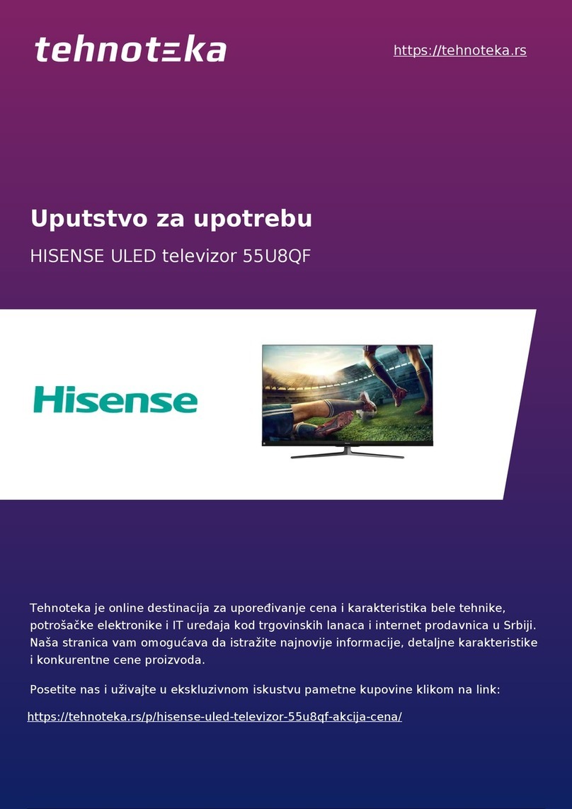 Hisense 55U8QF User manual