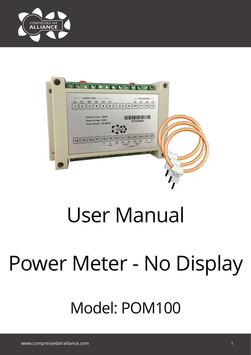 Compressed Air Alliance POM100 User manual