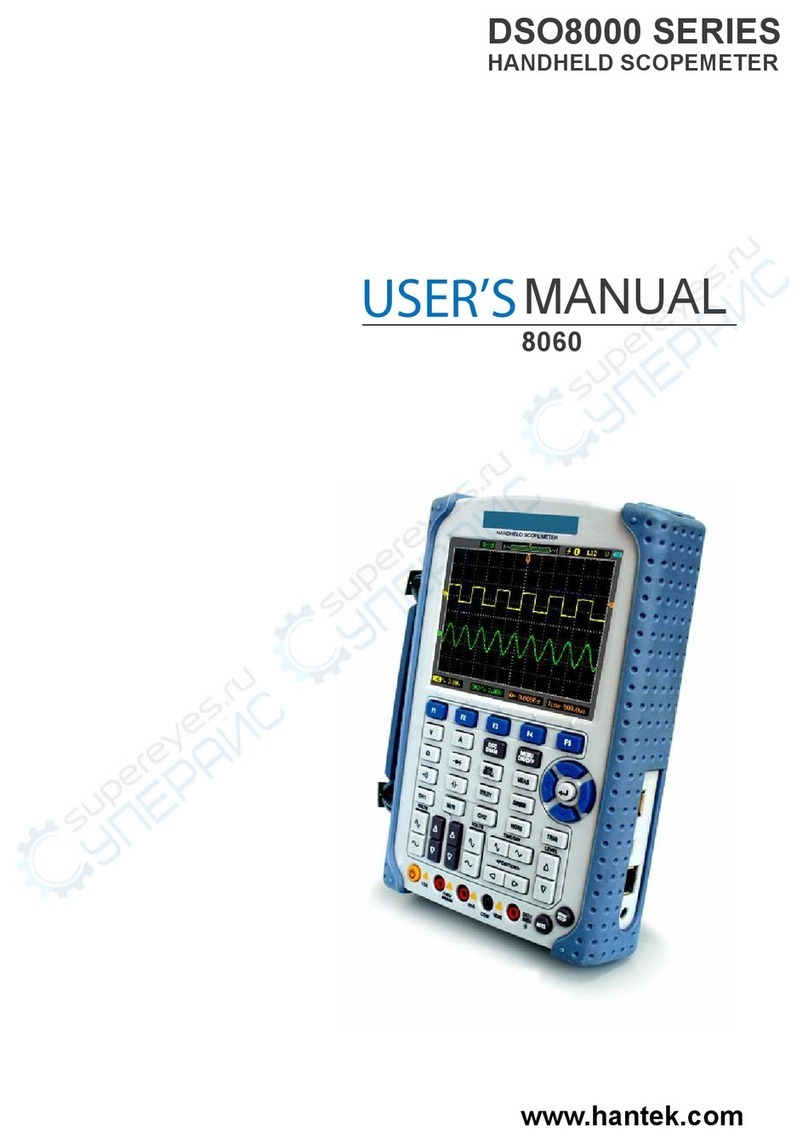 Hantek DSO8000 Series User manual