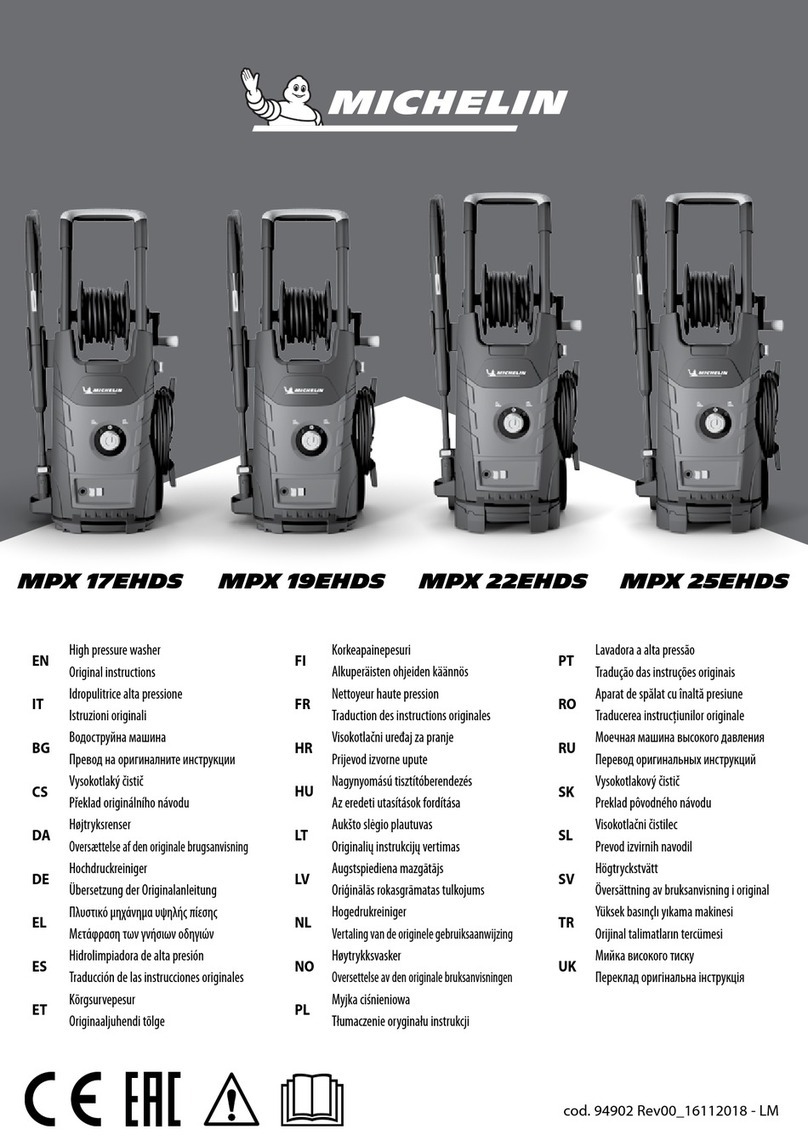 Michelin MPX 17EhDS User manual