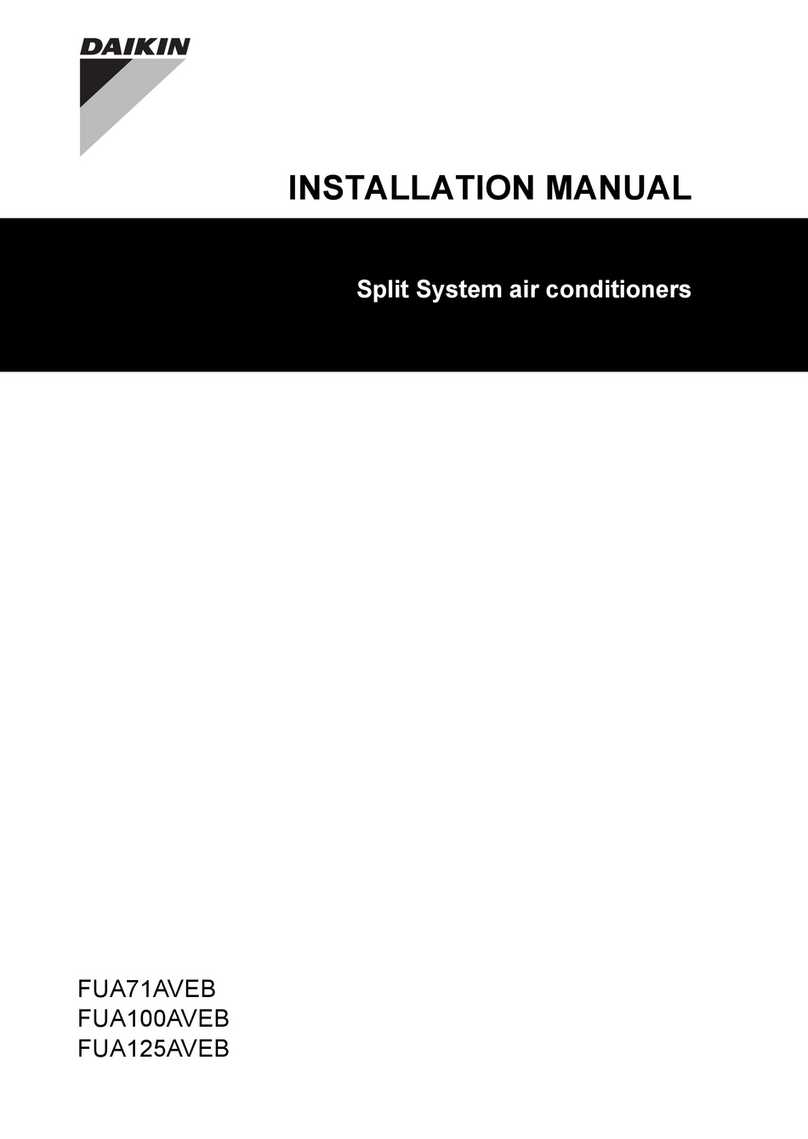 Daikin FUA100AVEB User manual Daikin FUA100AVEB User manual