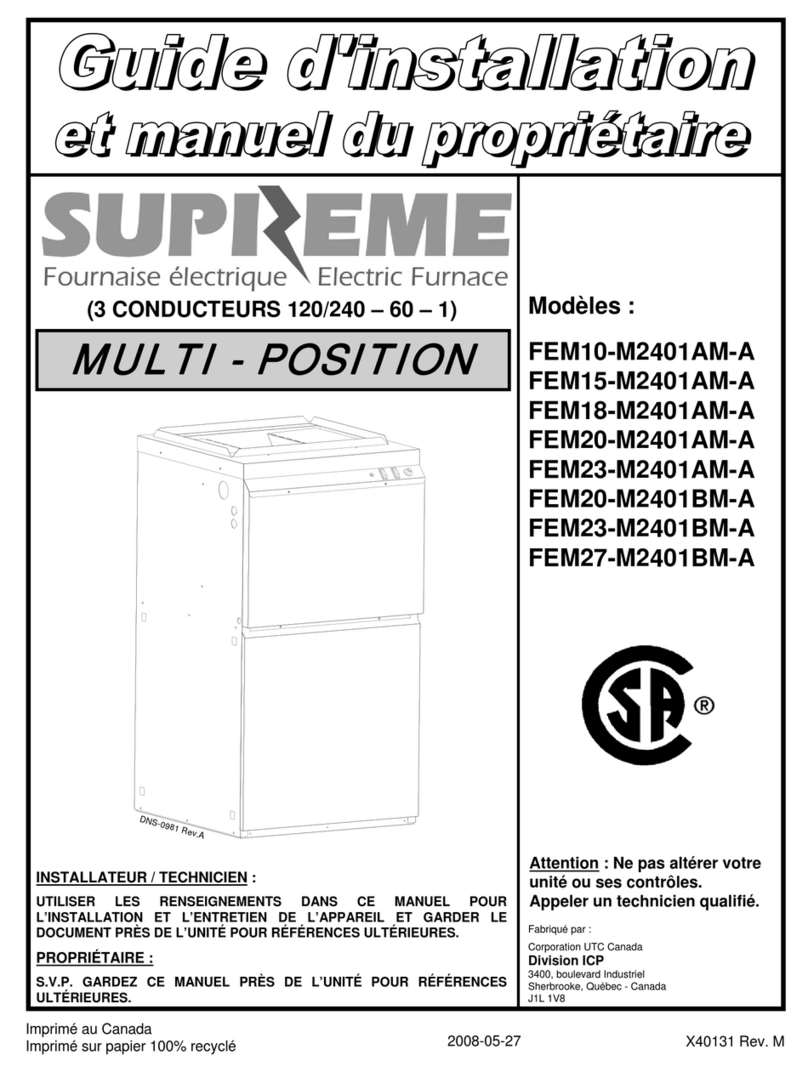 SUPREME FEM10-M2401AM-A User manual