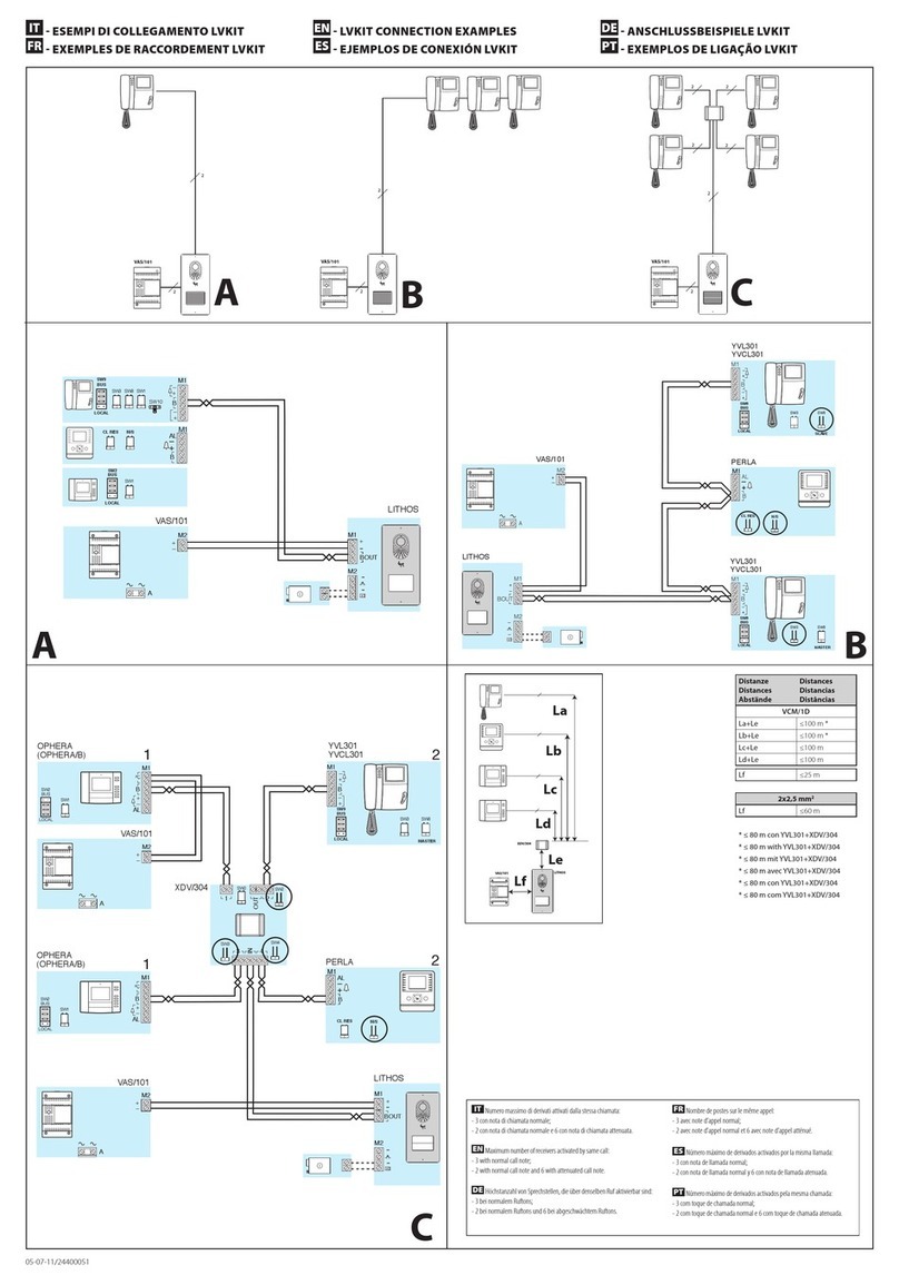 CAME VCM/1D instructions