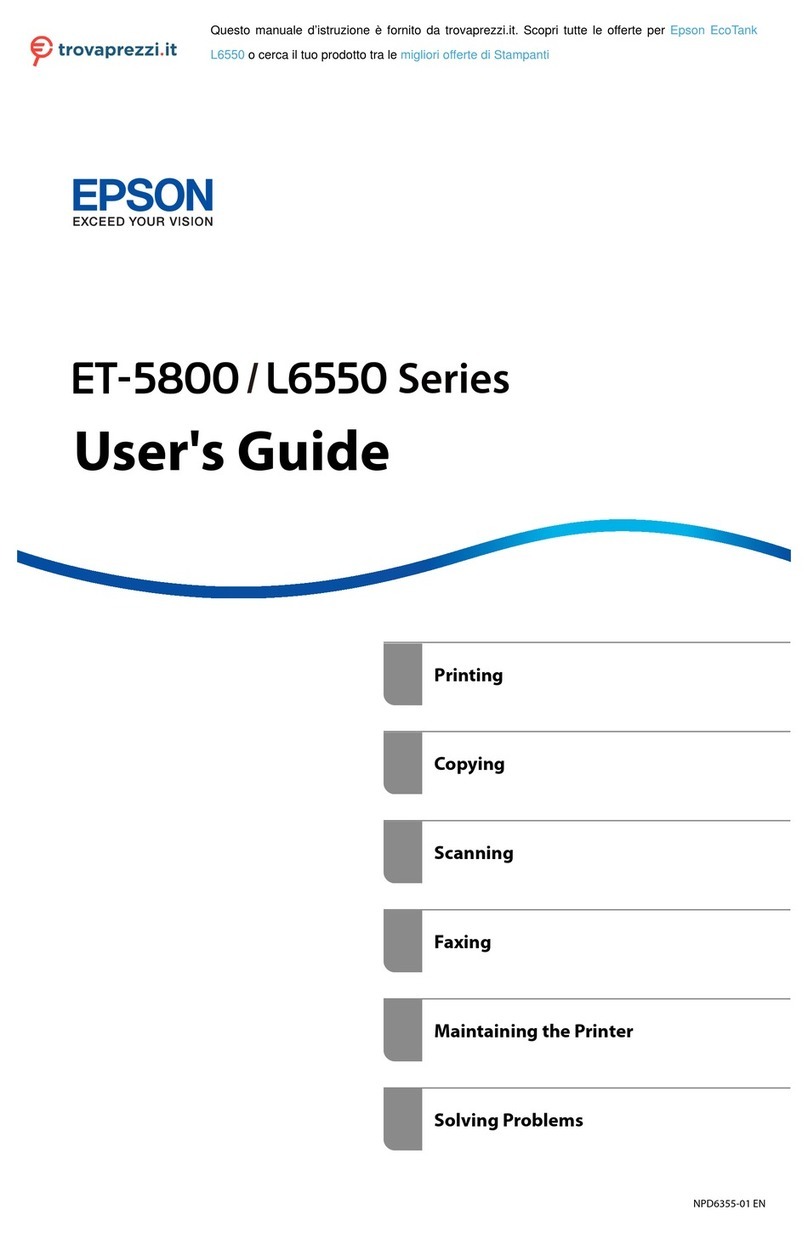 Epson ET-L6550 Series User manual