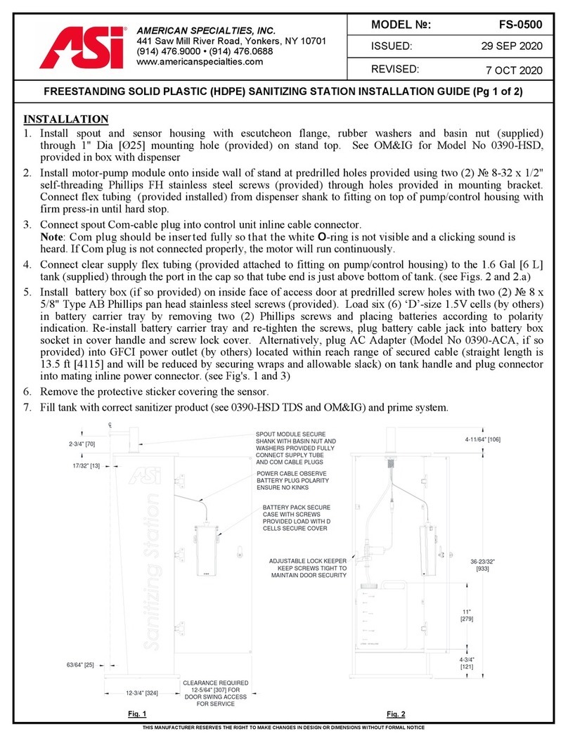 ASI FS-0500 installation guide