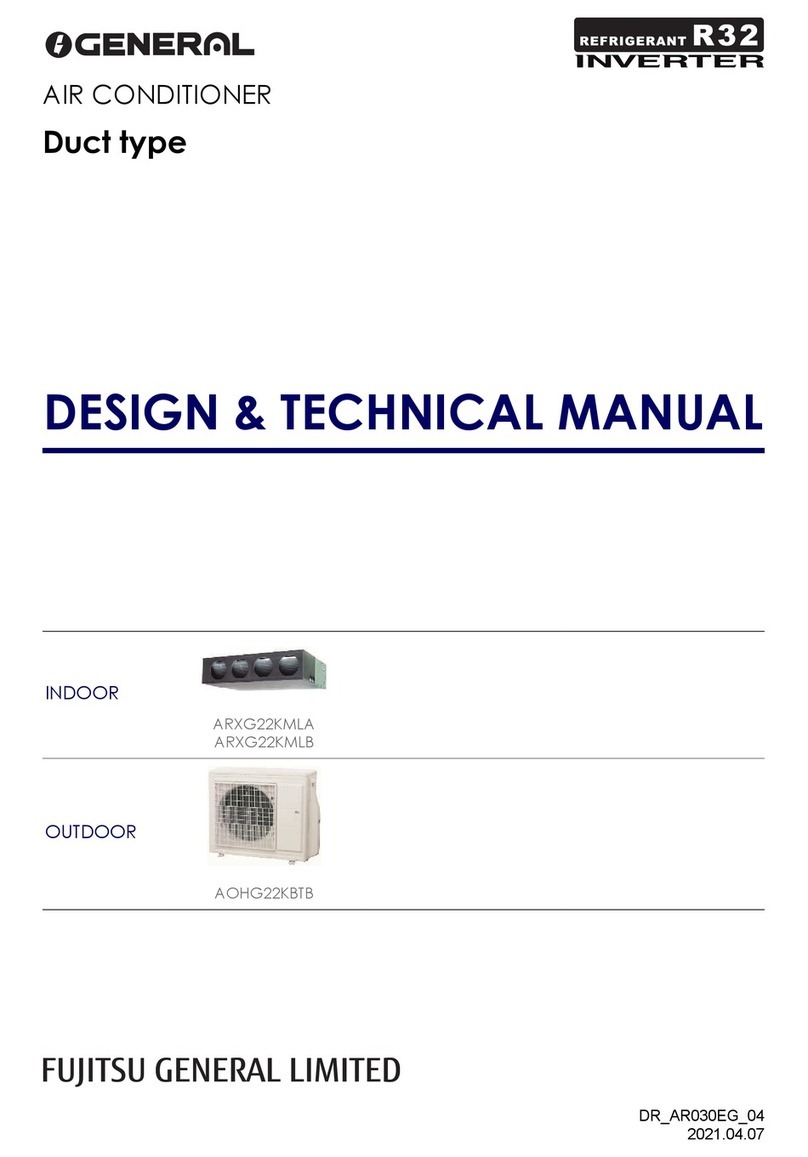 Fujitsu AOHG22KBTB Service manual
