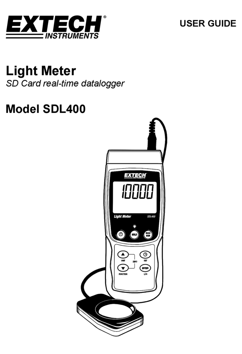 Extech Instruments SDL400-NIST User manual