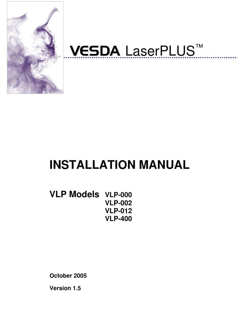 VESDA LaserPLUS VLP-000 installation manual VESDA LaserPLUS VLP-000 installation manual