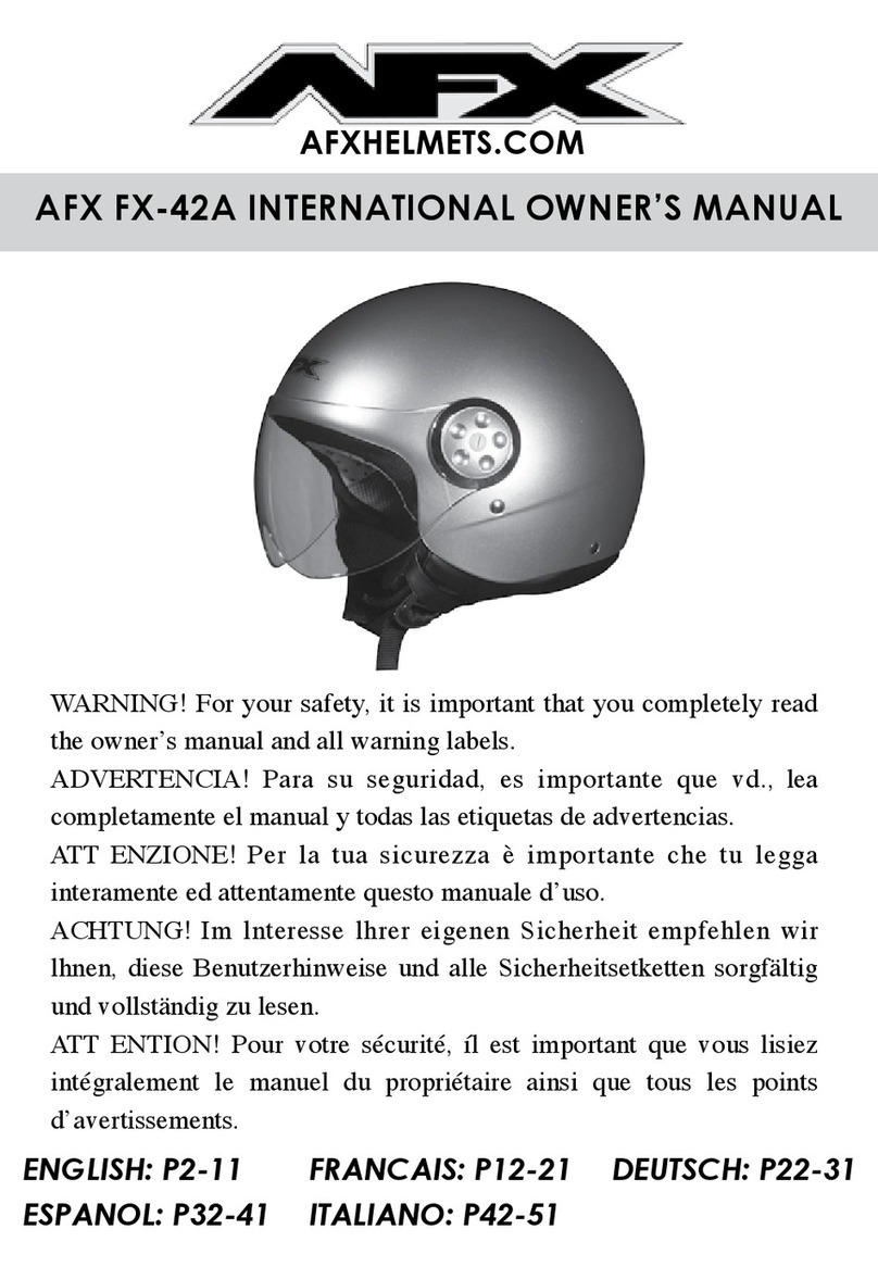 AFX FX-42A INTERNATIONAL User manual