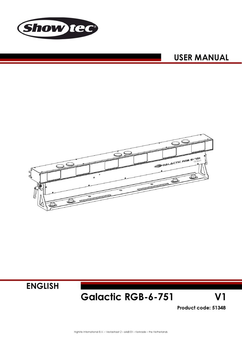 Show Tec Galactic RGB-6-751 V1 user manual Show Tec Galactic RGB-6-751 V1 user manual