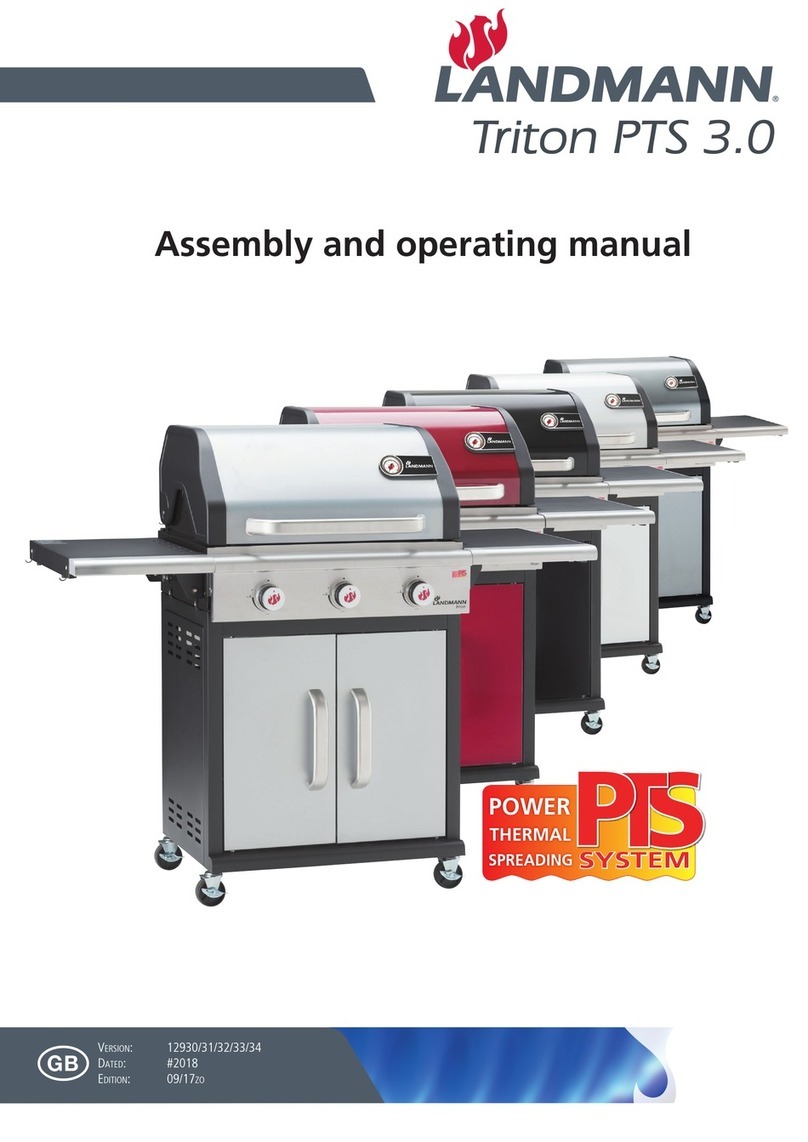 Landmann Triton PTS 3.0 Assembly and operating manual