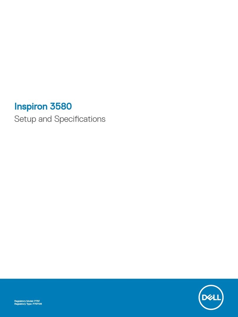 Dell Inspiron 3580 Manual
