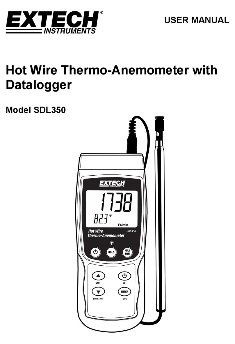 Extech Instruments SDL350-NIST User manual