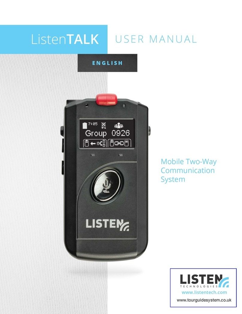 Listen ListenTALK LA-403 user manual