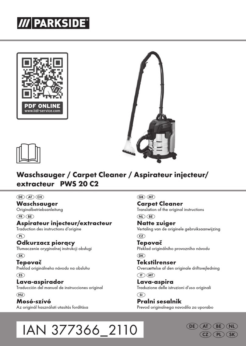 Parkside 377366 2110 Translation of the original instructions
