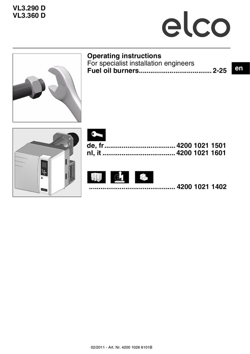 elco VL3.360 D User manual
