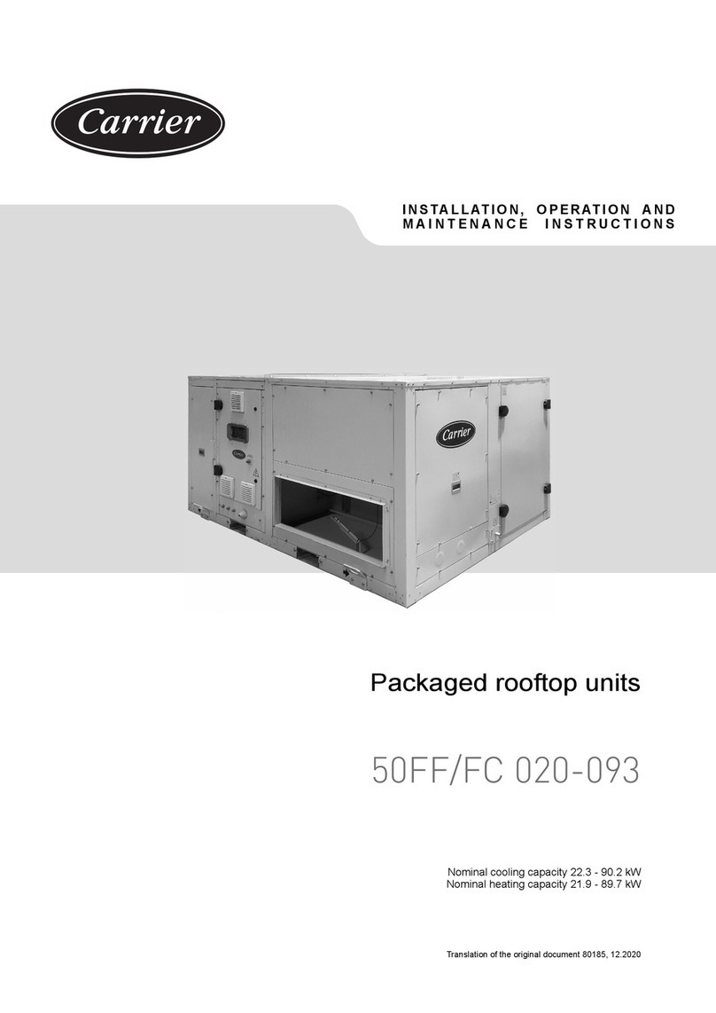 Carrier 50FF/FC 020-093 Manual