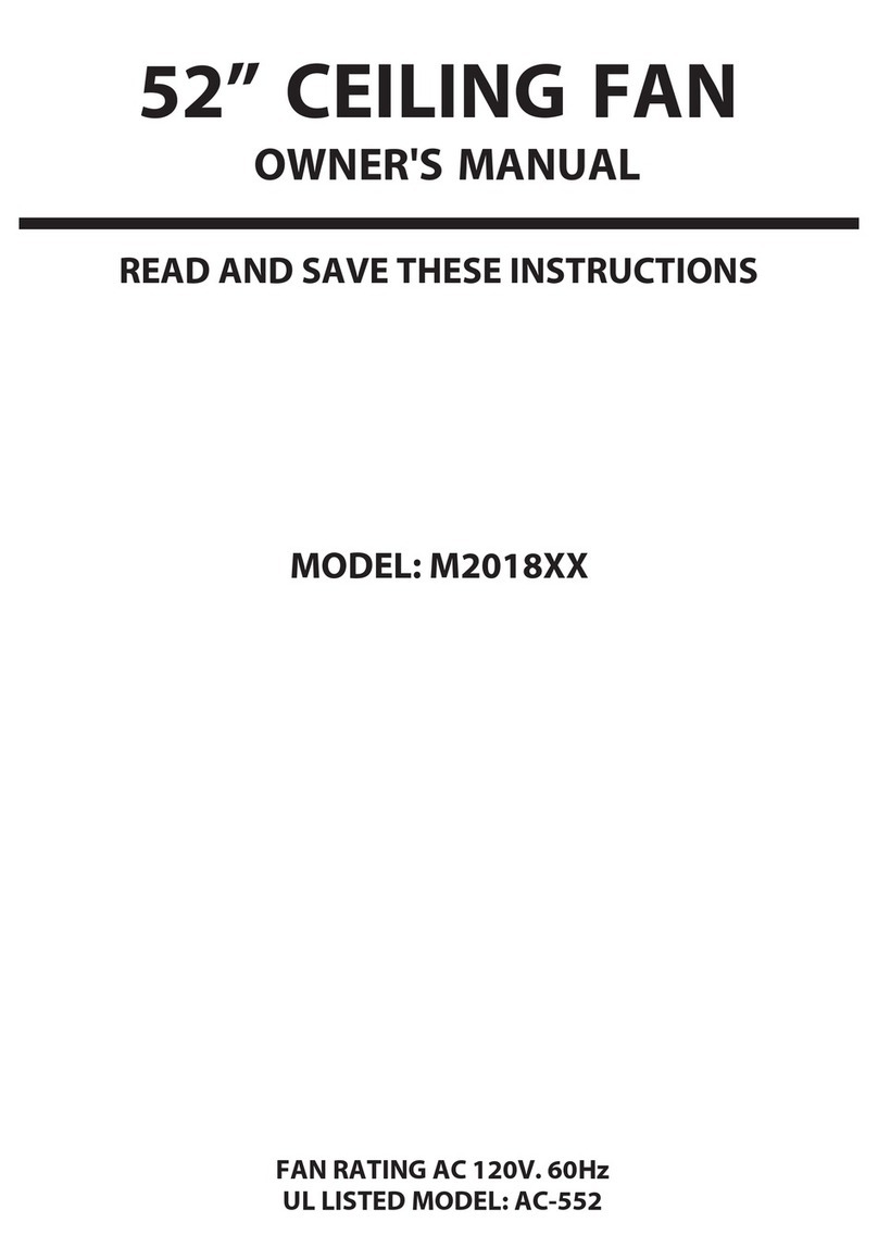 Savoy House M2018 Series owner's manual
