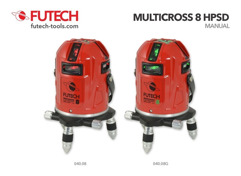 Futech MULTICROSS 8 HPSD User manual