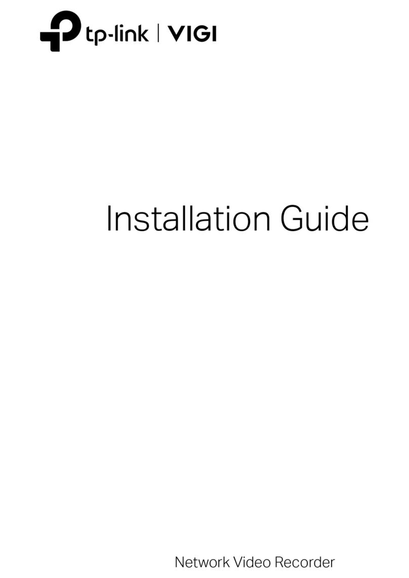 TP-Link VIGI NVR2016H User manual