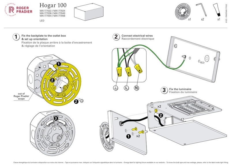 Roger Pradier Hogar 100 manual