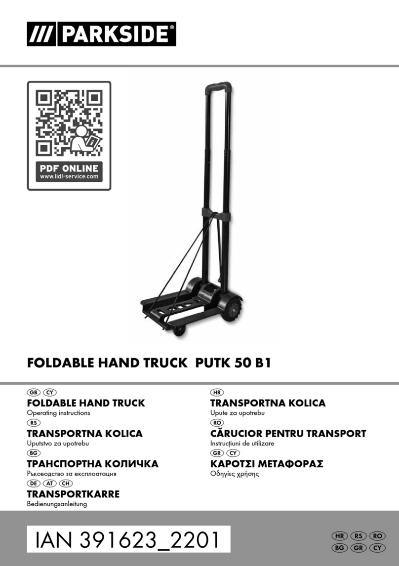Parkside PUTK 50 B1 operating instructions