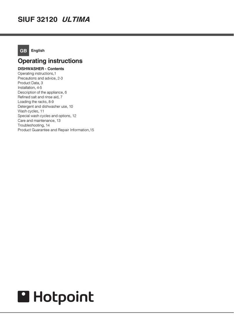 Hotpoint SIUF 32120 ULTIMA User manual