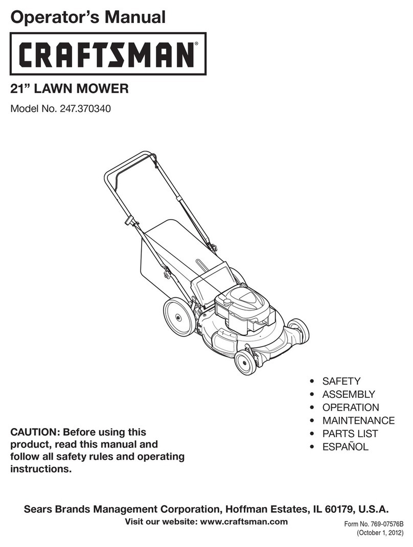 Sears Craftsman 247.370340 Operator's manual