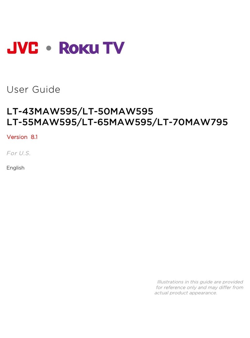 JVC LT-65MAW595 User manual