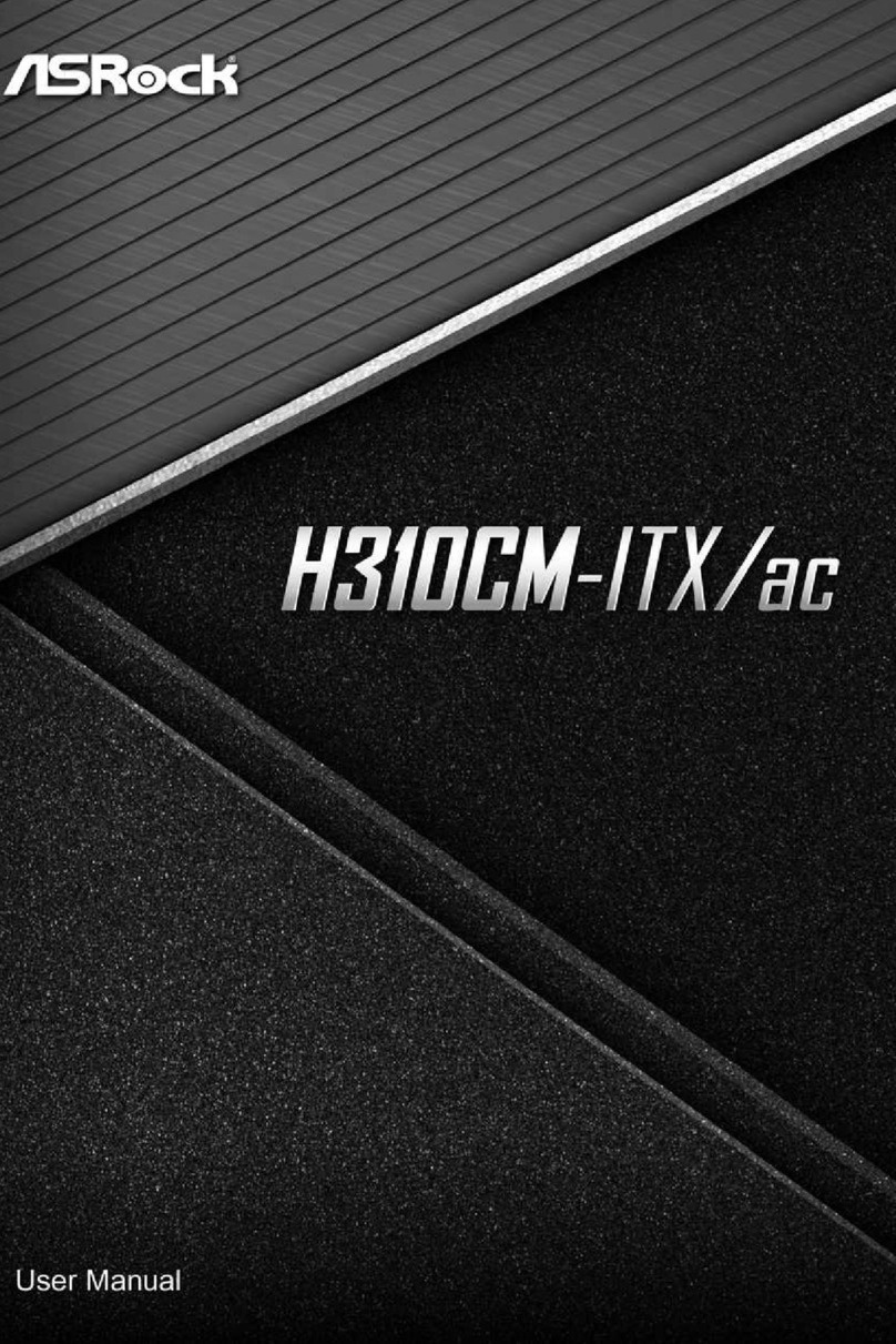 ASROCK H310CM-ITX/ac User manual