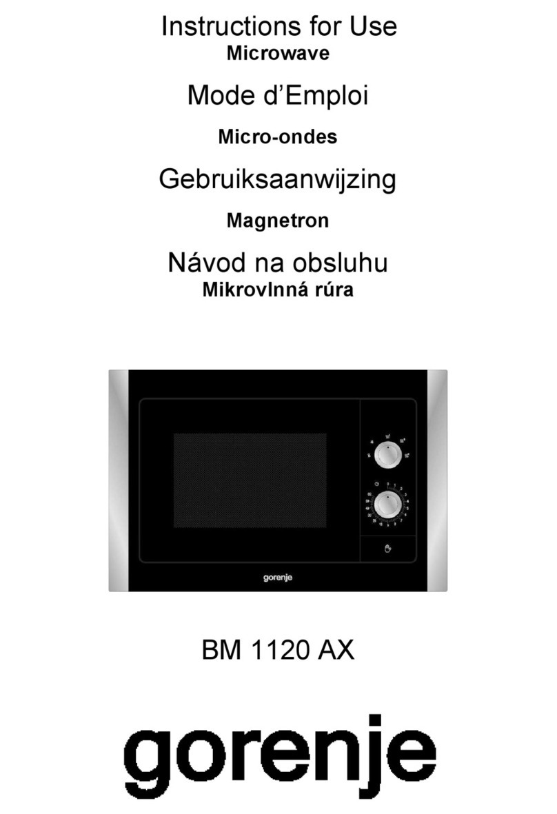 Gorenje BM 1120 AX Instructions for use