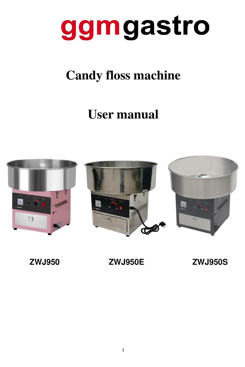 GGM gastro ZWJ950 User manual
